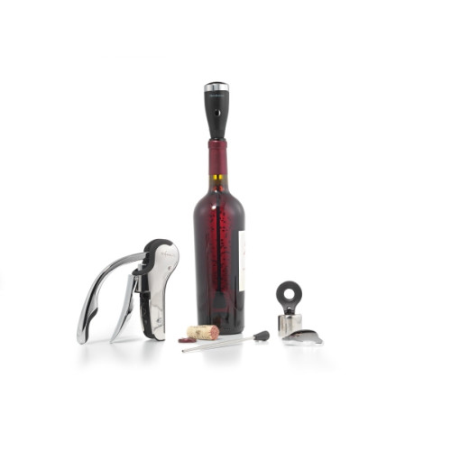 Brookstone R Wine Connoisseur 4 Piece Gift Set