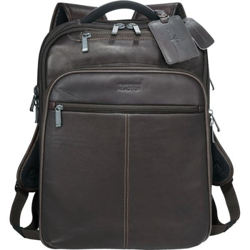 kenneth cole reaction colombian leather backpack