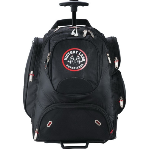 Wheeled laptop outlet backpack