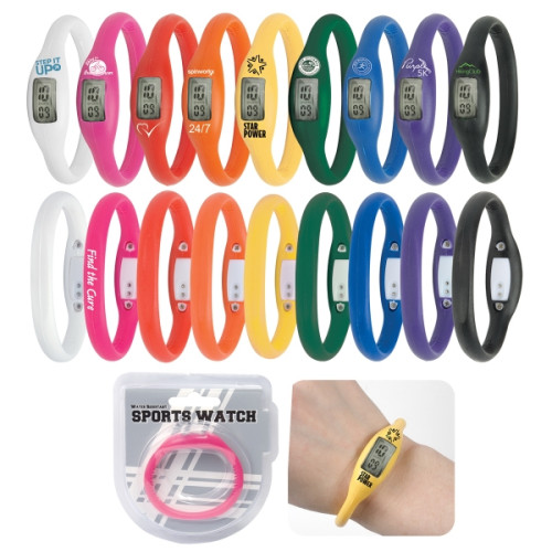 Silicone sports watch new arrivals