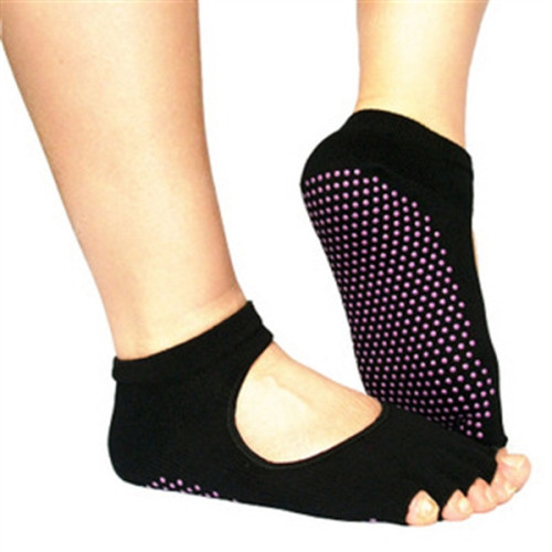 What is Custom Logo Reformer Anti-Slip Dance Pilates Heat Non Slip Grip  Yoga Socks