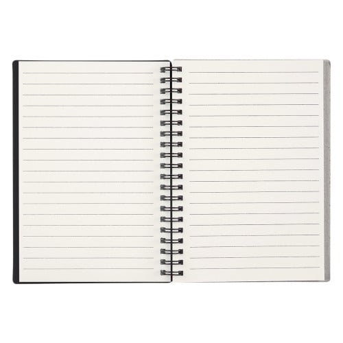 RUBBERY SPIRAL NOTEBOOK | EverythingBranded USA