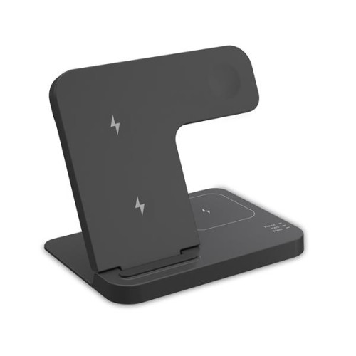 3-in-1 15W Fast Charge Wireless Charging Stand - myCharge