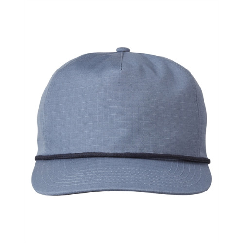 PERFORATED TIPPED BRIM RIPSTOP SNAPBACK HAT, MEN'S HATS