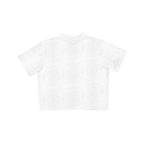 Shaka Bra Printed Ladies Crewneck Boxy T Shirt 100% Organic Cotton