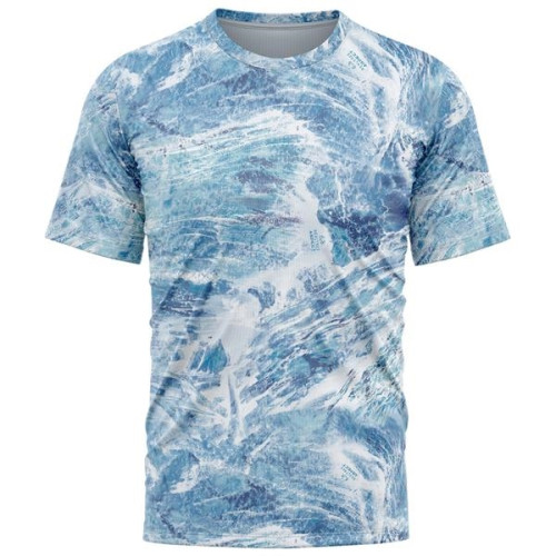 Promotional Customized TUF Realtree Men's Fishing Short Sleeve Camouflage T-Shirt