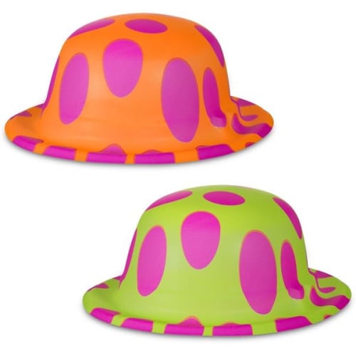 Plastic hot sale derby hats