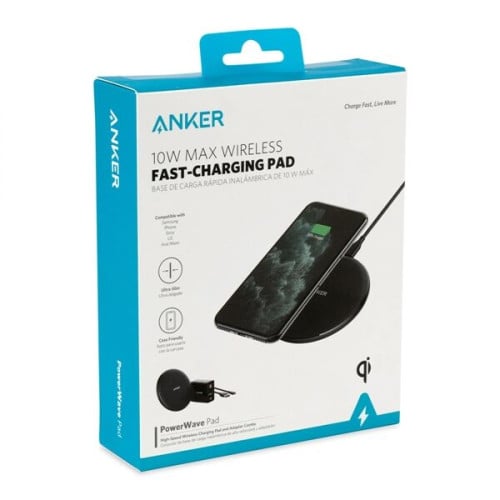 Anker® PowerWave Pad 10W Wireless Charger | EverythingBranded USA