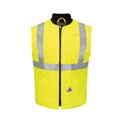 Bulwark Hi Vis Insulated Vest with Reflective Trim - Cool ...