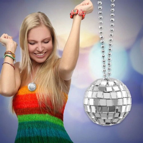 Necklace - Beaded with Disco Ball - The Fun Shop - Namibia