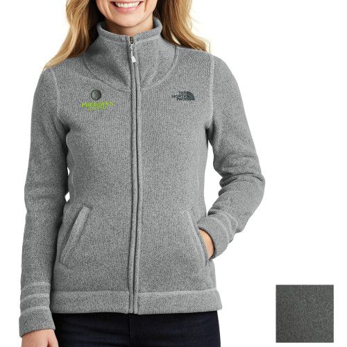 NF0A3LH8 Ladies Sweater Fleece Jacket custom embroidered or printed with  your logo.