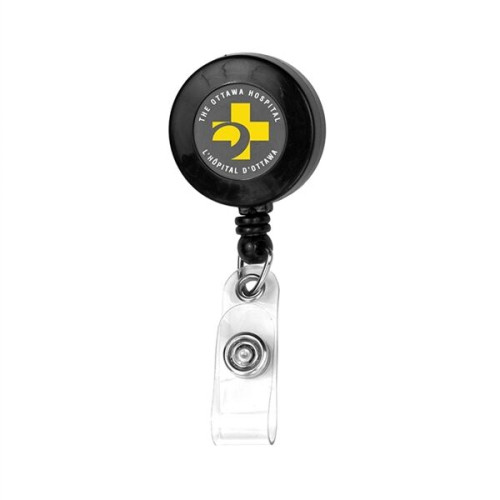 30 Cord Retractable Badge Reel with Rotating Alligator Clip