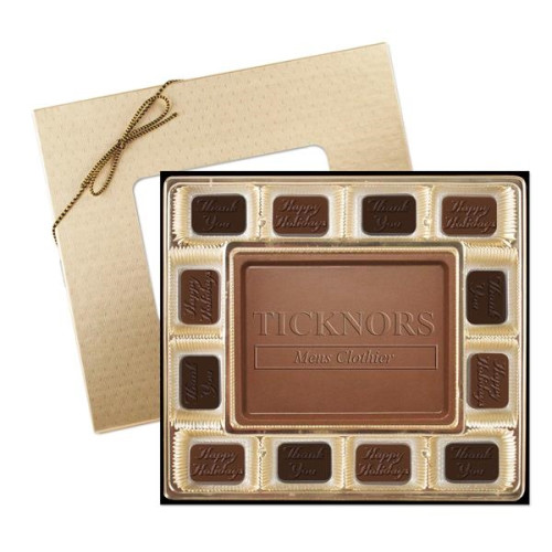 Black Modern Box Of Customised Chocolates Diwali Gift