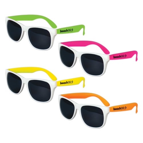 Customized Promotional Glow In The Dark Sunglasses