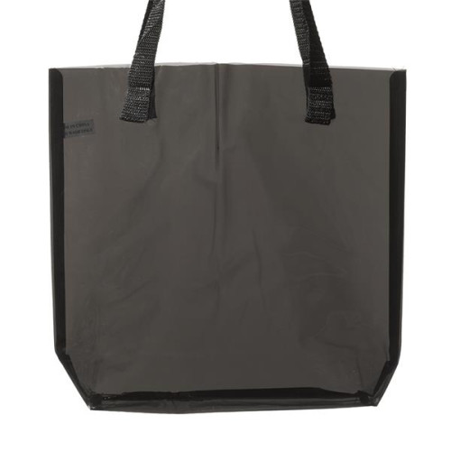 Clear plastic tote top bags