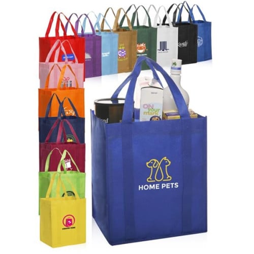 Personalized grocery outlet tote bags