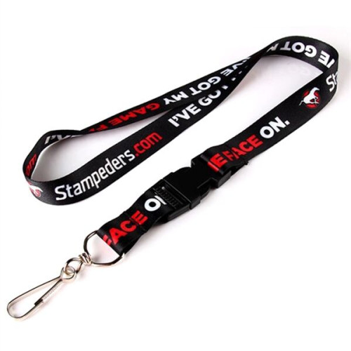 Custom 3/4 Sublimated Breakaway Lanyard w/ Retractable Badge Reel