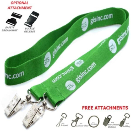 Lanyards with Open-Ended Swivel Hooks