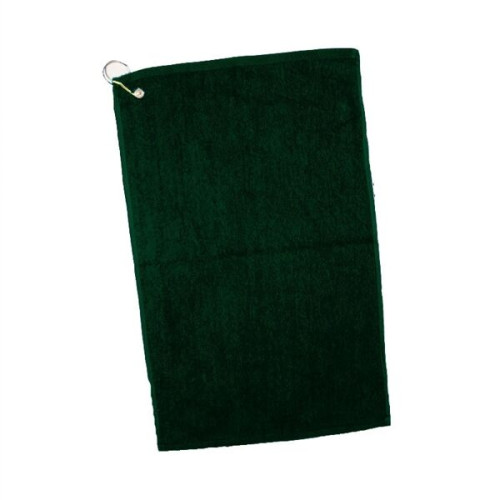 Velour Golf Towel w/ Dobby Border Hem & Custom Logo 16x 25