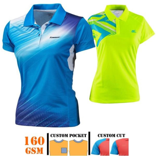 160 GSM Birdseye Mesh Dri-FIT Performance Women's Polo Shirt