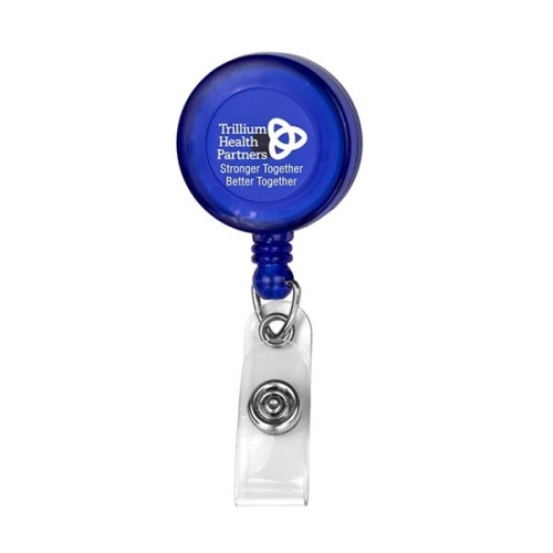 Promotional Customized 30 Cord Retractable Badge Reel with Rotating Alligator Clip
