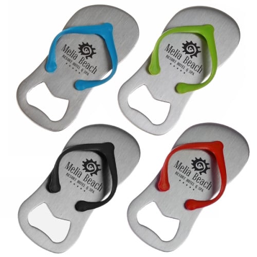 Flip flop best sale bottle opener personalized