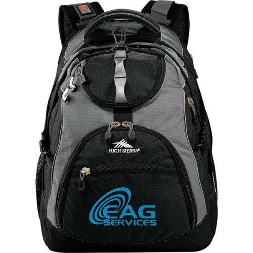 High sierra access top laptop backpack