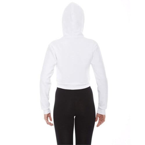 American apparel cropped online hoodie