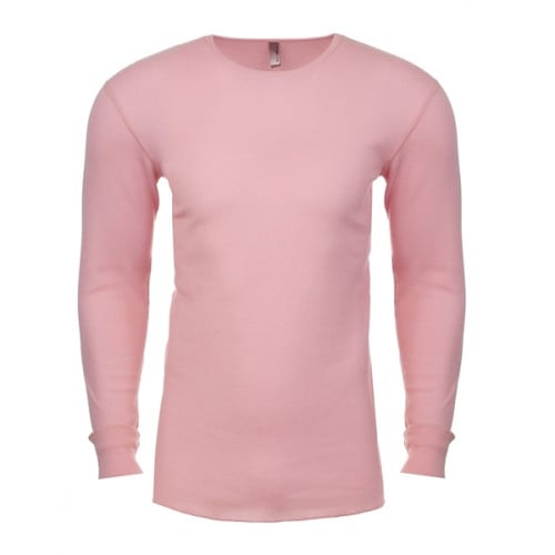 Mens pink hot sale thermal shirt